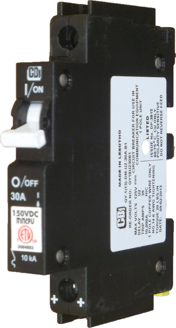MidNite Solar MNEPV DC Breaker 15A-63A | 150VDC DIN Rail