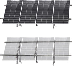 ECO-WORTHY Adjustable Solar Panel Ground Mount | 1-4 Panels (200W-400W)