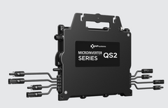 APsystems QS2 quad-module microinverter for residential solar panel installations