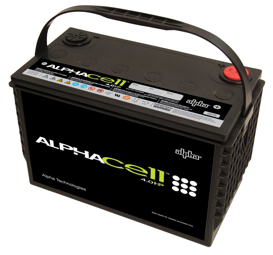 AlphaCell 4.0HP 12V 114Ah high-performance telecom and broadband UPS VRLA AGM battery
