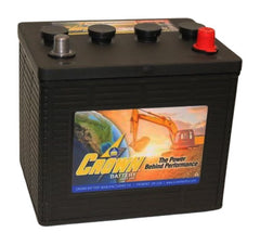 Crown V1-XD 8V 550 CCA 685 CA 32lb Group 8V1 Heavy Duty Commercial Battery.