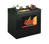 Crown CR-260 6V 260Ah high-profile deep cycle battery for solar energy and industrial use.
