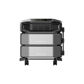 EcoFlow DELTA Pro Ultra X inverter and battery stack on a white background