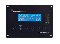 Samlex EVO-RC-PLUS programmable remote control with 4-row LCD and SD card slot for EVO inverter/chargers