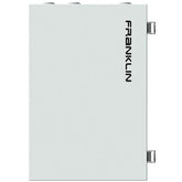 FranklinWH aPbox enclosure showing the internal components for solar string combining and rapid shutdown safety.
