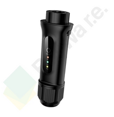 Solis S2-WL-ST hybrid WiFi and LAN data logging stick with 4-pin connector and three LED status indicators