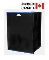 Solstice Model 74 2.6 Cu. Ft. 12V DC Refrigerator with Writable Black Finish