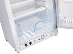 Unique 10 cu. ft. Stainless Steel Propane Refrigerator with CO Monitor - UGP-10C CM SS