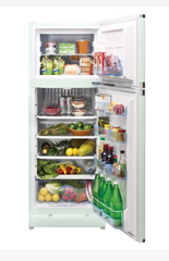 Unique 10 cu. ft. Classic Retro Direct Vent Propane Refrigerator - Summer Mint Green (UGP-10C CR DV LG)