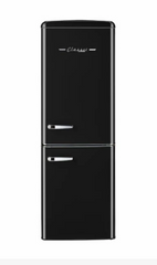 Unique Classic Retro 7.0 cu. ft. 215L AC Bottom Freezer Refrigerator UGP-215L AC