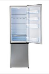 Unique Prestige 21.6 in. 8.7 cu. ft. Bottom Freezer Refrigerator - Stainless Steel