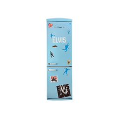 Unique 12 cu. ft. Elvis Classic Retro Bottom Mount Refrigerator - UGP-340L E AC