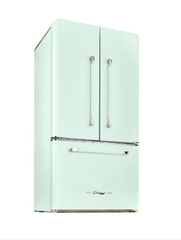 Unique Classic Retro UGP-595L AC 21.4 cu.ft French Door Refrigerator Summer Mint Green
