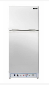 Unique 6 Cubic Foot Propane Refrigerator in White for Off-Grid Cabin Use