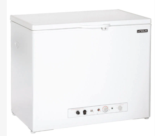 Unique UGP-6F 6 Cubic Foot Propane Chest Freezer in White for Off-Grid Living