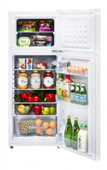Unique 6 Cu. Ft. Solar DC Fridge & Freezer | 12V/24V Off-Grid Refrigerator | White (UGP-170L W)