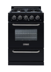 Unique Classic 30 in. Off-Grid Propane Gas Range with Battery Ignition