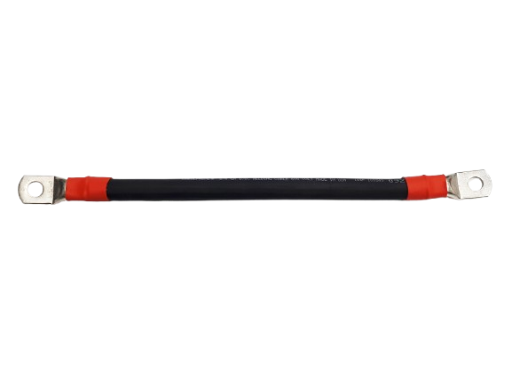 12-Inch 2/0 AWG Battery Cable | Pure Copper Ultra-Flexible Battery Cable