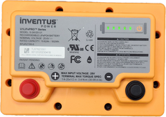 Inventus Power S-24V20-U1 U1LiFePRO 24V 20Ah LiFePO4 lithium battery top view