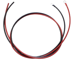 10 AWG Solar Charge Controller to Battery Cable Kit (5ft Pair) | Pure Copper with Tinned Lugs
