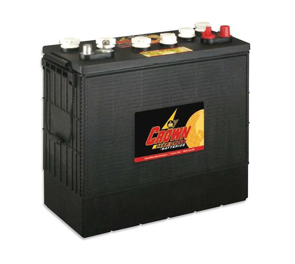 Crown CR-195 12-volt 195Ah flooded deep cycle battery, Group 921 industrial size