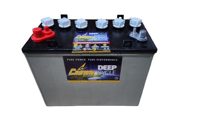Crown CR-GC150 12-volt 150Ah flooded deep cycle battery, Group GC12 size