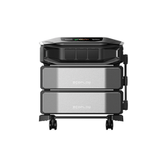 EcoFlow DELTA Pro Ultra X inverter and battery stack on a white background