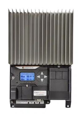Morningstar GenStar 100 Amp MPPT Solar Charge Controller with graphical meter and ReadyRail expansion ports