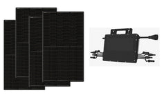 4kW Solar Kit with 2 Hoymiles HMS-2000-4T Microinverters and 8 Thornova 500W Bifacial N-Type Solar Panels