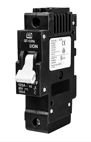 MidNite Solar 125A 80VDC Circuit Breaker Front View