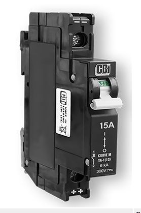 MidNite Solar 300VDC DIN Mount Breaker | 20A 30A 40A 50A | UL & CSA Certified