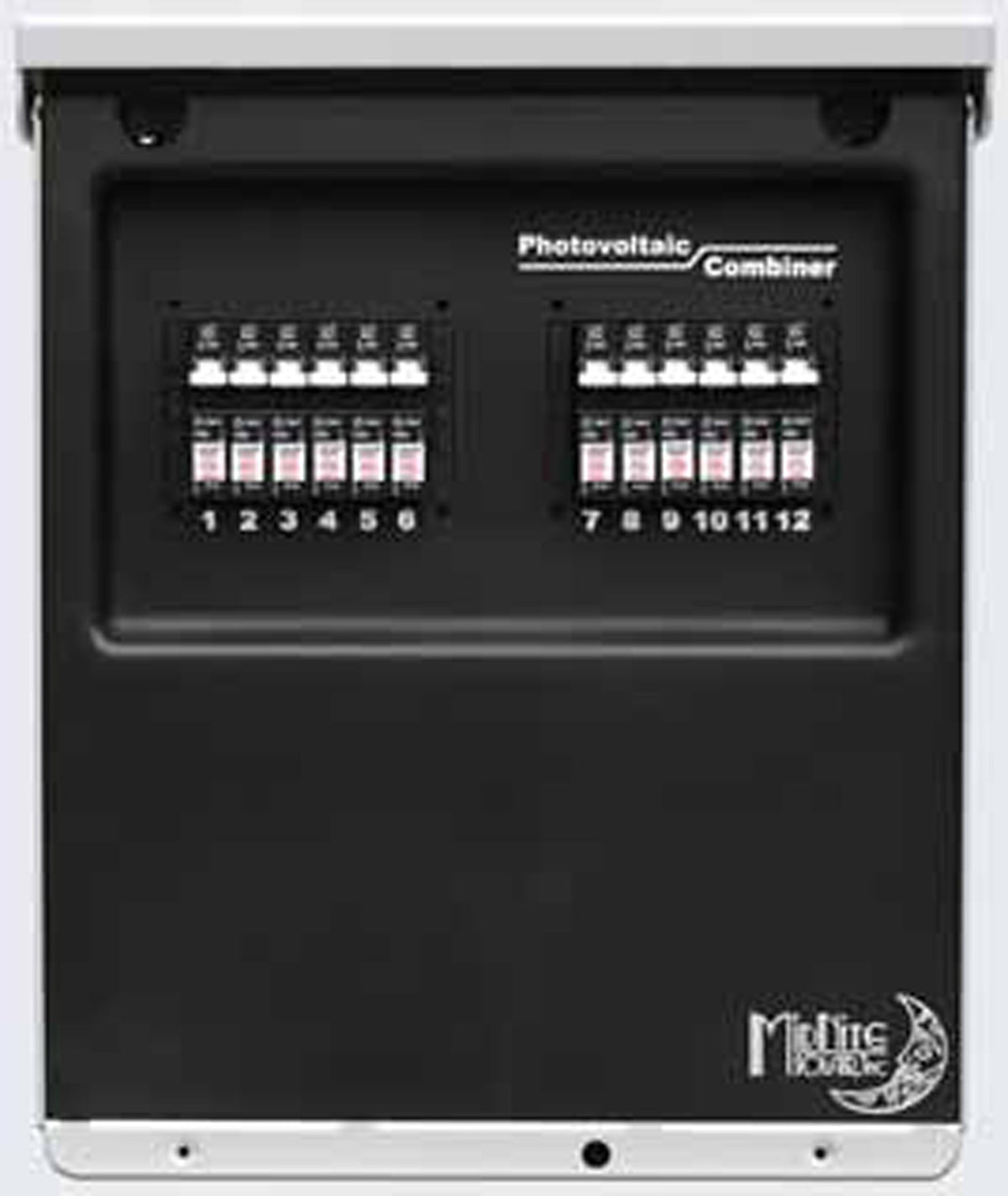MidNite Solar MNPV12 12-String Aluminum Combiner Box NEMA 3R Enclosure