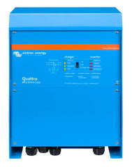 Victron Energy Quattro 48V 5000VA 120V inverter charger with dual AC inputs and PowerAssist technology