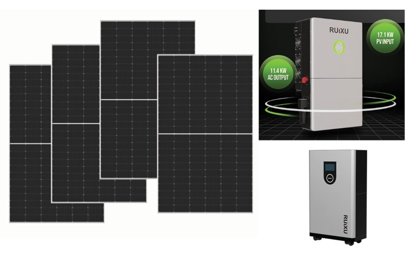 17kW Ruixu Hybrid Solar Package