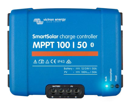 Victron Energy SmartSolar MPPT 100/50 50-Amp Solar Charge Controller with Bluetooth