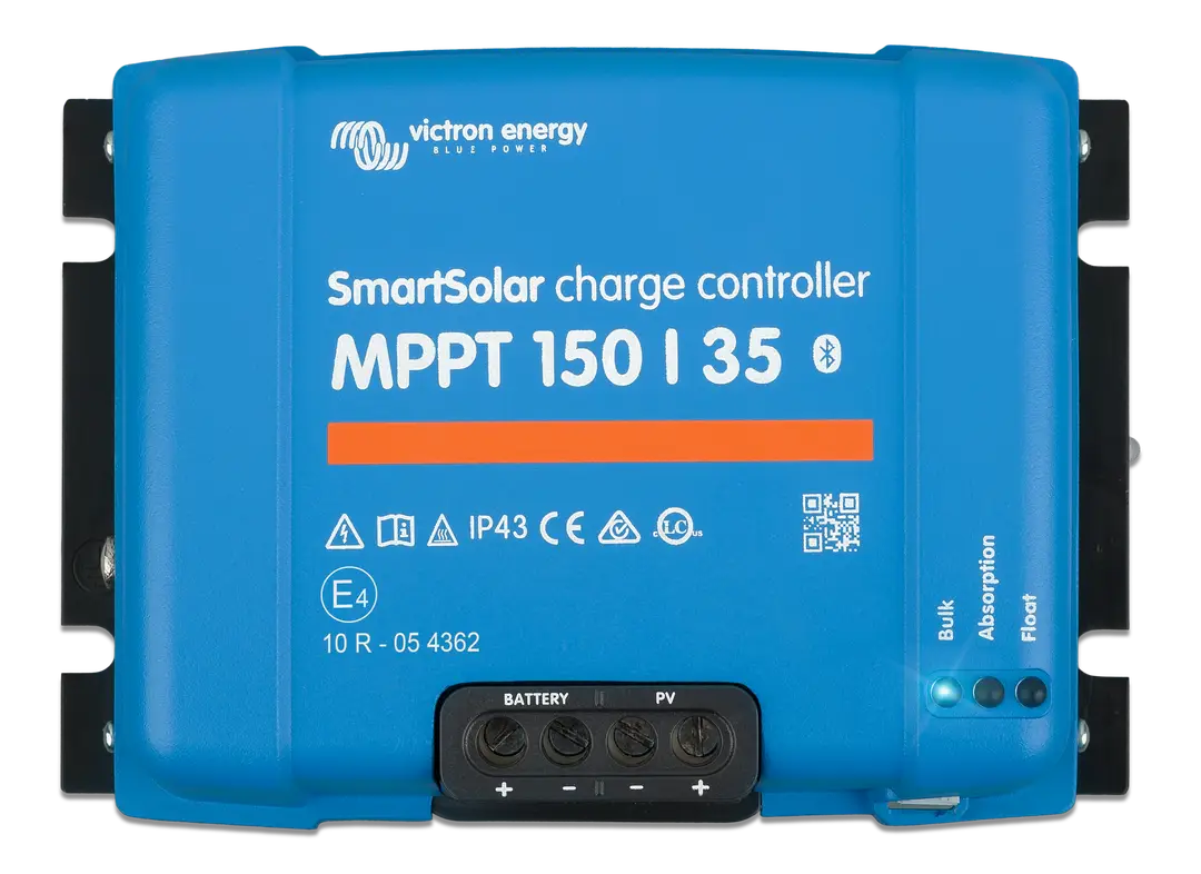 Victron Energy SmartSolar MPPT 150/35 35-Amp Solar Charge Controller with 150VDC input and Bluetooth