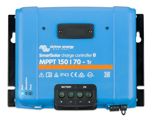 Victron Energy SmartSolar MPPT 150/70-Tr 70-Amp Solar Charge Controller with screw terminals and Bluetooth