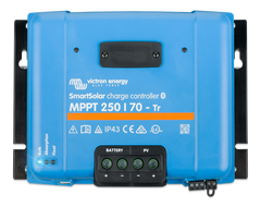 Victron Energy SmartSolar MPPT 250/70-Tr 70-Amp Solar Charge Controller SCC125070221 with 250VDC input and Bluetooth.