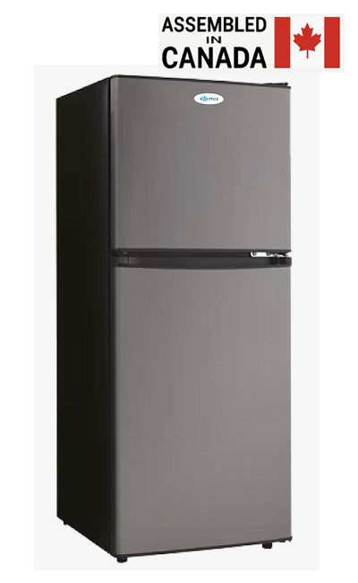 Solstice 133SS 4.7 Cu. Ft. 12V DC Black Stainless Steel Refrigerator Assembled in Canada