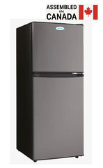 Solstice 133SS 4.7 Cu. Ft. 12V DC Black Stainless Steel Refrigerator Assembled in Canada