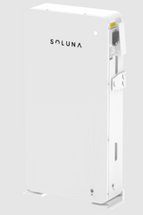 Soluna 15K HV high-voltage 15kWh lithium battery storage enclosure front view