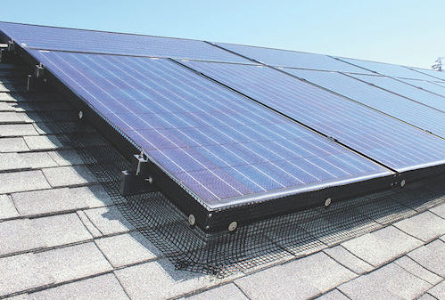 Heyco SunScreen Kit S6467 with 6-inch wire mesh and 100 solar clips for critter protectio