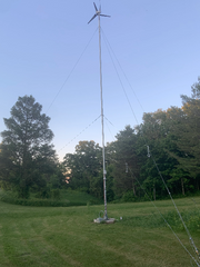 Borrum Energy 44 ft Guy Wire Wind Turbine Tower