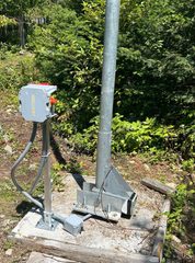 Borrum Energy 66 ft Guy Wire Wind Turbine Tower