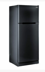 Full-size 14 cu. ft. propane refrigerator in Black for large off-grid kitchens