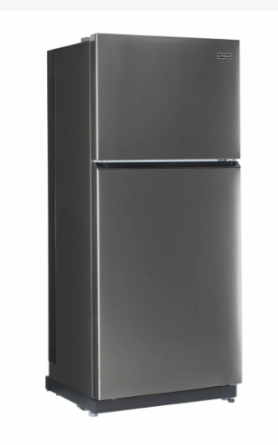 Extra-large 19 cu. ft. stainless steel propane refrigerator for modern off-grid kitchens