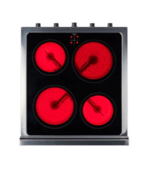 4-Element Ceramic Glass Cooktop with Hot Surface Indicator Light