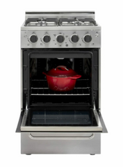 Unique Prestige 24" Stainless Steel Off-Grid Convection Gas Range - UGP-24V PC1 SS