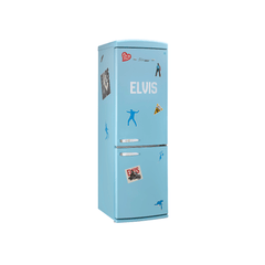 Unique 12 cu. ft. Elvis Classic Retro Bottom Mount Refrigerator - UGP-340L E AC
