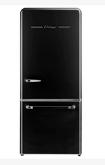 Unique Classic Retro UGP-510L AC 17.7 cu.ft Refrigerator in Midnight Black